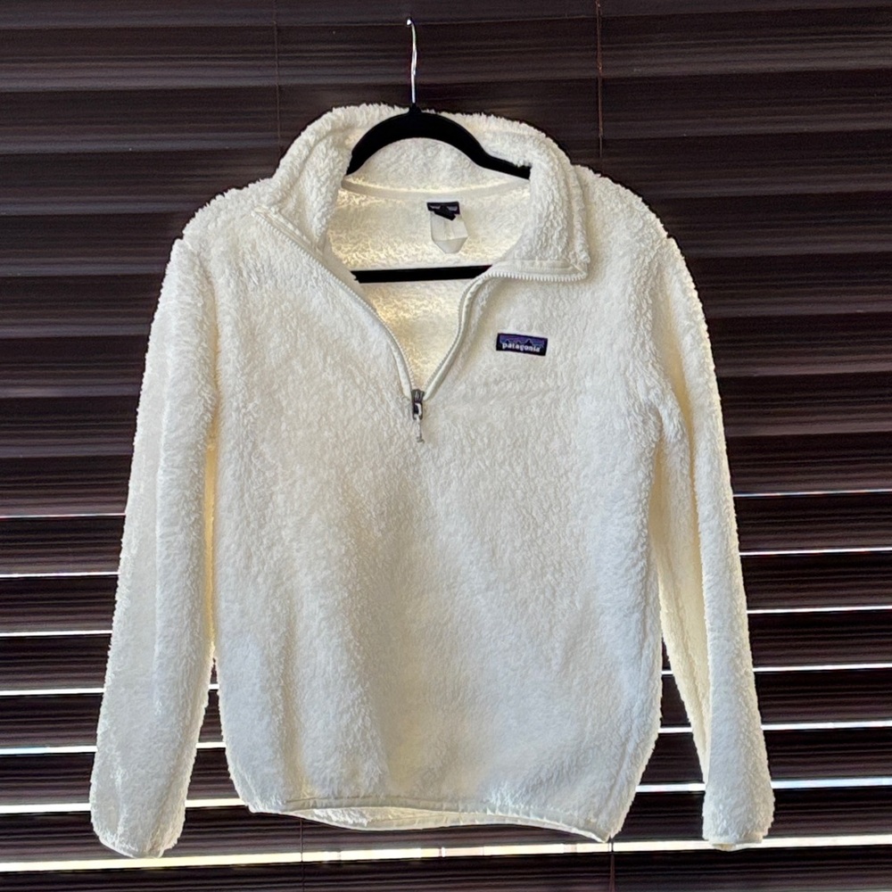 Patagonia Women's Cream Fleece Turtleneck Sweater